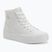 Calvin Klein Damen Turnschuhe YW0YW01764 Vulc Flatform Mid Cv Mg dreifach hellweiß