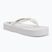 Damen Calvin Klein YW0YW01830 Strand Sandale Flatform Tpu hell weiß/schwarz flip flops