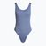 Badeanzug Damen Calvin Klein KW0KW02754 Intense Power Rib Scoop Back One Piece-RP grisaille