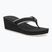 Tommy Hilfiger Damen Flip Flops Wedge Beach Sandale schwarz