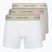 Herren-Boxershorts Calvin Klein LV00NB4447 Brief 3 pairs oyster gray/grey heather/white