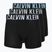 Boxershorts Calvin Klein 000NB3609A Boxer Brief 3 pairs black w/harbor mist logo/black w