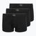 Herrenboxershorts Calvin Klein LV00NB4472 Trunk 3 pairs black