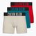 Boxershorts Calvin Klein 000NB3609A Boxer Brief 3 pairs oatmeal/aged redwood/bright turquoise