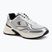 Herren-Sneaker Calvin Klein YM0YM01402 Hike Runner Laceup Mesh Mix silver/black/marshmallow