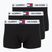 Boxershorts Tommy Hilfiger Trunk 3 pairs black / black / black