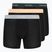 Boxershorts Calvin Klein LV00NB4394 Brief 3 pairs black with/darkest spruce wb/black w