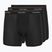 Boxershorts Calvin Klein LV00NB4394 Brief 3 pairs black w/heavenly iris logo/black w