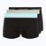 Herrenboxershorts Calvin Klein 0000U2664G Low Rise Trunk 3 pairs black in plume wb/ black in misty sag