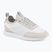 Herren Schuhe Calvin Klein YM0YM01414 Retro Runner Sock Laceup Mix mat bright white/light grey