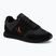 Herren Schuhe Calvin Klein HM0HM02212 Retro Runner Bans Leather Suede triple black/adrenaline rush