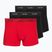 Herrenboxershorts Calvin Klein LV00NB4575 Trunk black/goji berry/black