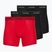 Herrenboxershorts Calvin Klein LV00NB4576 Boxer Brief black/goji berry/black