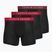 Herrenboxershorts Tommy Hilfiger Boxer Brief medium red/rasp juice/burgundy