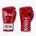 Fairtex Pro Wettbewerb Boxhandschuhe Locked Thumb Leder rot