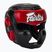 Boxhelm Fairtex Diagonal Vision SPaarring Headguard - Full Head Coverage black/red