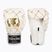 Top King Boxing Chain weiß/goldene Boxhandschuhe
