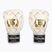 Top King Boxing Chain weiß/goldene Boxhandschuhe