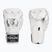 Top King Boxing Chain weiß/silberne Boxhandschuhe