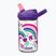 CamelBak Eddy+ 400 ml Regenbogenblumen-Reiseflasche für Kinder