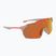 Sonnenbrille Nike Limitless Shield college grey/orange mirror