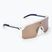 Sonnenbrille Nike Expedition Shield E matte summit white/ road chrome mirror