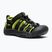 Kinder-Sandalen KEEN Newport H2 black/lime green