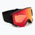 Skibrille Atomic Savor L Stereo black/red stereo