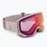 Skibrille Atomic Savor M Photo gull gray/red photo