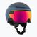 Skihelm Atomic Revent GT Amid Visor HD deep ocean/red hd
