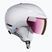 Skihelm Atomic Revent GT Amid Visor HD S2 white heather/pink copper