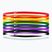 Kopfband Nike Skinny Headbands 8 Stk. pimento/orange blaze/sunlight