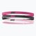 Kopfband Nike Elastic Headbands 2.0 3 Stk. sPaark/gridiron/pink glaze