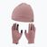 Damen Nike Fleece Mütze + Handschuhe Set rot Sternenstaub/rot Sternenstaub/Silber