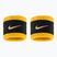 Schweißbänder fürs Handgelenk Nike Swoosh Classic Wristbands 2 Stk. black/court purple/university gold