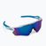 Oakley Radar EV Pfad Radfahren Brille weiß und blau 0OO9208