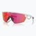 Oakley Sphaera matt weiß/prizm Feld Sonnenbrille