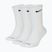 Socken Nike Everyday Plus Cushioned 3 Paar white/black