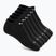 Herrensocken Nike Everyday Plus Cushioned No Show 6 Paar black/white