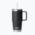 Thermobecher YETI Rambler Straw 739 ml black