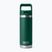 Thermoflasche YETI Rambler C Straw 532 ml black forest green