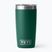 Thermosflasche YETI Rambler Tumbler 296 ml black forest green
