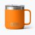 Thermobecher YETI Rambler CL 295 ml king crab orange