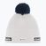 Wintermütze Eisbar Jamie Pompon Ska white/dark cobalt