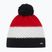 Wintermütze Eisbar Star Pompon black/white/ketchup