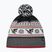 Wintermütze Eisbar Retroski Pompon black