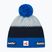Wintermütze Eisbar Star Pompon SA blue/cobalt