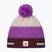 Wintermütze Eisbar Star Pompon SA lilac/purple