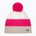 Wintermütze Eisbar Star Pompon pink
