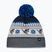 Wintermütze Eisbar Retroski Pompon navy